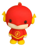 3D PVC Figure Keychain - Superheroes Flash - Flash Chibi Standing