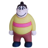 3D PVC Figure Keychain - Takeshi Goda De Doraemon - Gian Classic Outfit