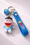 3D PVC Figure Keychain - Takeshi Goda De Doraemon - Gian Doraemon Outfit