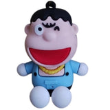 3D PVC Figure Keychain - Takeshi Goda De Doraemon - Gian Doraemon Outfit
