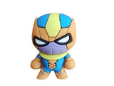 3D PVC Figure Keychain - Thanos Superheroes - Chibi Thanos Classic Armor