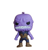 3D PVC Figure Keychain - Thanos Superheroes - Thanos Armored Grinning