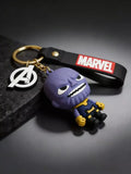 3D PVC Figure Keychain - Thanos Superheroes - Chibi Thanos Standing