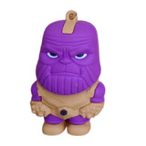 3D PVC Figure Keychain - Thanos Superheroes - Chibi Thanos Armored