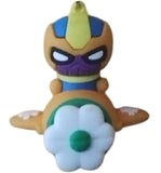 3D PVC Figure Keychain - Thanos Superheroes - Chibi Thanos Riding Flower Plane