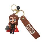 3D PVC Figure Keychain - Marvel - Chibi Thor Holding Mjolnir