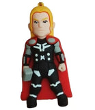 3D PVC Figure Keychain - Thor Superheroes - Chibi Thor Holding Mjolnir Variant 2