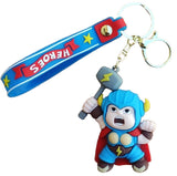 3D PVC Figure Keychain - Marvel - Chibi Thor Wielding Mjolnir