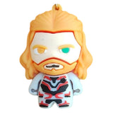 3D PVC Figure Keychain - Thor Superheroes - Thor Quantum Suit