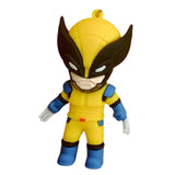 3D PVC Figure Keychain - Marvel - Chibi Wolverine Classic Suit