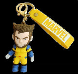 3D PVC Figure Keychain - Wolverine Superheroes - Chibi Wolverine Classic Suit Variant 2