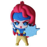 3D PVC Figure Keychain - X-Men - Jean Grey 90s Telekinetic