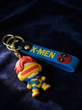 3D PVC Figure Keychain - X-Men - Chibi Cyclops Classic Suit