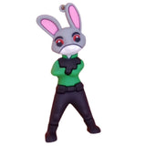 3D PVC Figure Keychain - Zootopia - Judy Hopps Police Uniform
