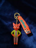 3D PVC Figure Keychain - Zootopia - Nick Wilde Hands On Hips