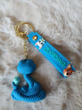 3D PVC Figure Keychain - Zootopia - Mr. Big In Tundra Town Outfit
