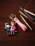 3D PVC Figure Keychain - Zootopia - Nick Wilde Bogo Police Saluting