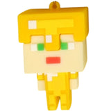 3D PVC Figure Keychain - Minecraft - Jesse Golden Armor