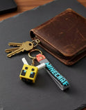 3D PVC Figure Keychain - Minecraft - Bee