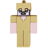 3D PVC Figure Keychain - Minecraft - Villager Standing Default Outfit