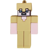 3D PVC Figure Keychain - Minecraft - Villager Standing Default Outfit