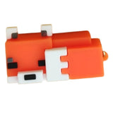 3D PVC Figure Keychain - Minecraft - Sleeping Fox