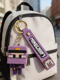 3D PVC Figure Keychain - Minecraft - Pillager Captain