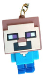 3D PVC Figure Keychain - Minecraft - Steve Default Skin