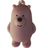 3D PVC Figure Keychain - Osos Escandalosos - Grizz Standing