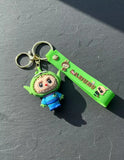 3D PVC Figure Keychain - Labubu - Alien Costume