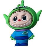 3D PVC Figure Keychain - Labubu - Alien Costume