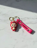 3D PVC Figure Keychain - Labubu - Lotso Bear