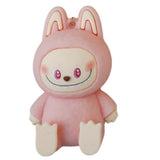 3D PVC Figure Keychain - Labubu - Pink Bunny