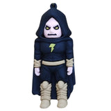 3D PVC Figure Keychain - DC Comics - Black Adam Hooded Cloak