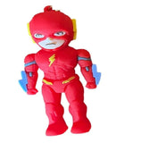 3D PVC Figure Keychain - Liga De La Justicia Flash - Flash Chibi Blue Arm Bolts