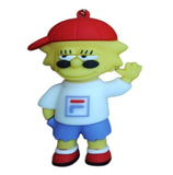 3D PVC Figure Keychain - The Simpsons - Cool Lisa Fila Outfit