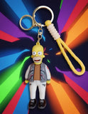 3D PVC Figure Keychain - The Simpsons - Homer Bape Jacket