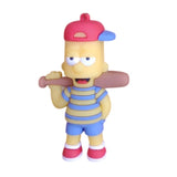3D PVC Figure Keychain - The Simpsons - Bart Ness Cosplay