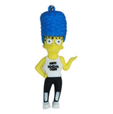 3D PVC Figure Keychain - The Simpsons - Marge Anti Social Club