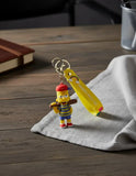 3D PVC Figure Keychain - The Simpsons - Bart As Ness