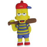 3D PVC Figure Keychain - The Simpsons - Bart As Ness