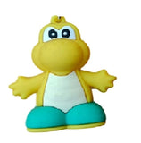 3D PVC Figure Keychain - Super Mario - Yellow Koopa Troopa Standing