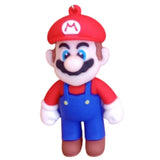 3D PVC Figure Keychain - Super Mario - Classic Mario Standing