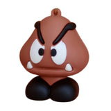 3D PVC Figure Keychain - Super Mario - Angry Goomba