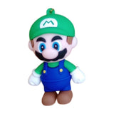 3D PVC Figure Keychain - Super Mario - Luigi Standing In Overalls