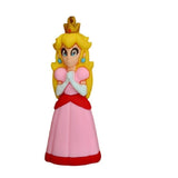 3D PVC Figure Keychain - Super Mario - Princess Peach Clasped Hands