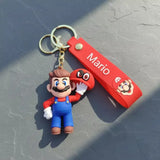 3D PVC Figure Keychain - Super Mario - Mario Holding Cappy