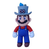 3D PVC Figure Keychain - Super Mario - Mario Cappy Hat
