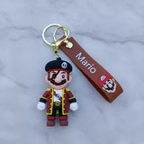 3D PVC Figure Keychain - Super Mario - Pirate Mario