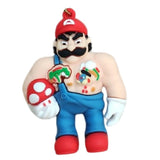 3D PVC Figure Keychain - Super Mario - Mario Muscular Organ Display